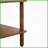2-Tier Rectangular Coffee Table for Living Room - Solid Wood+MDF, Easy Clean &amp; Quick Assembly-421180211