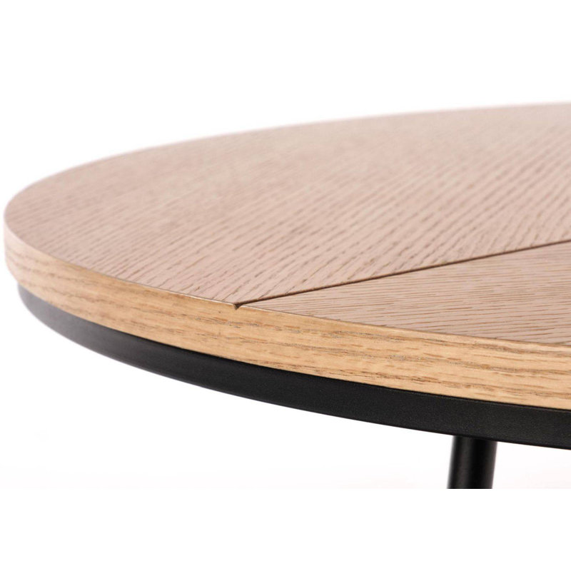 Gerhild Abstract Coffee Table, 54cm H x 46cm L x 46cm D