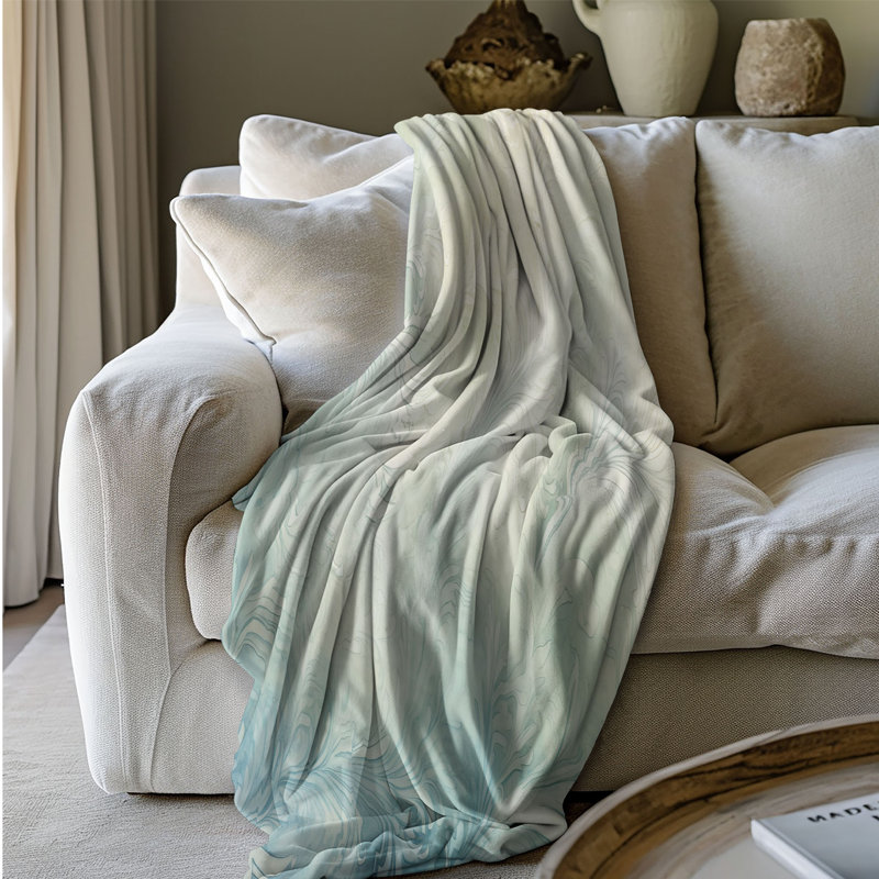  Couverture Gentle Coastal Zen, Lit simple