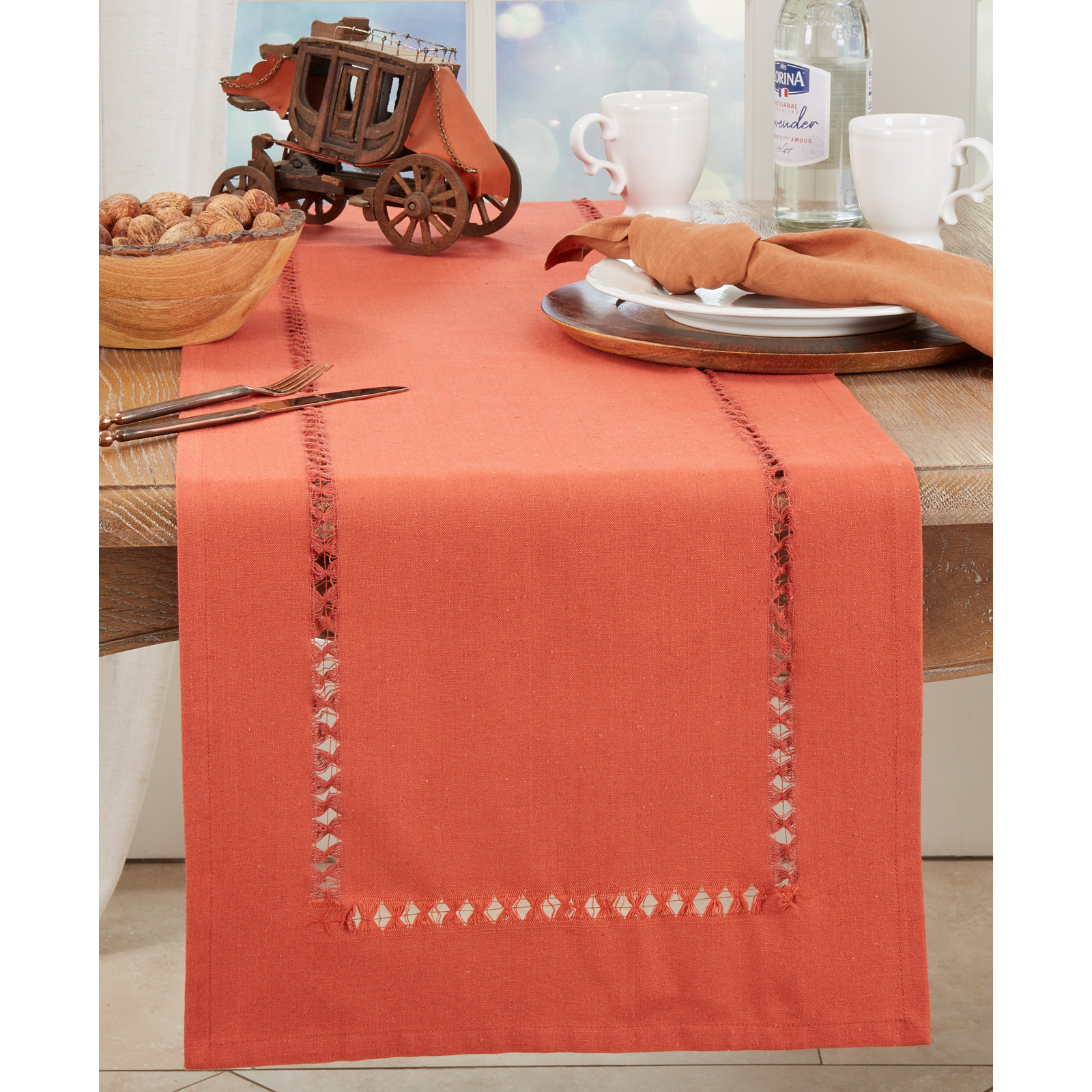 Garbo Table Runner, Rust