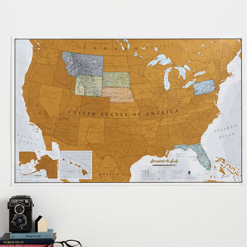 Scratch USA - No Frame Print