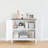 32"W Metal Storage Cabinet W/Doors - Adjustable Shelf, Coffee Bar Sideboard For Kitchen Entryway-1330260968