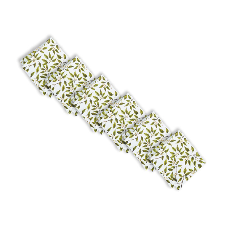 Serviette en coton imprimé perdrix