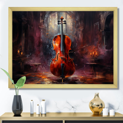 Violoncelle Charisma bourgogne foncé IV