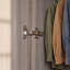 Armoire penderie 3 portes avec tringle et tablettes de rangement pour l'organisation de la chambre à coucher-101715242