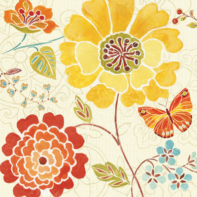 «Spice Bouquet III» par Daphne Brissonnet - impression sur toile tendue