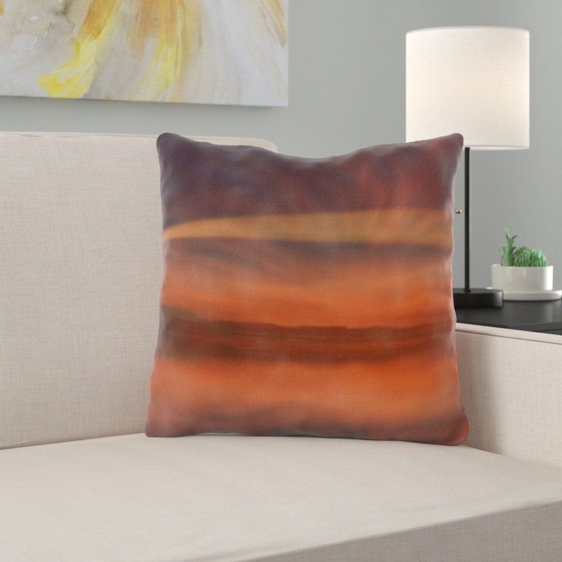 Coussin coucher de soleil