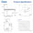 SUPERFLO Macerating Toilet System, Two Piece Upflush Toilet for Basement With AC & 4 Water Inlets