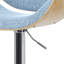 Tabouret de bar moderne pivotant rembourré Marana-1077818783
