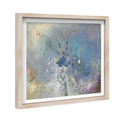 Oliver Gal Michaela Nessim - Orchid Dawn Abstract - Luxury Shadowbox Framed Wall Art