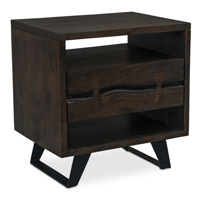 Madagascar 1 - Drawer Solid Wood Nightstand
