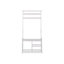 Freestanding 9 - Hook Coat Rack