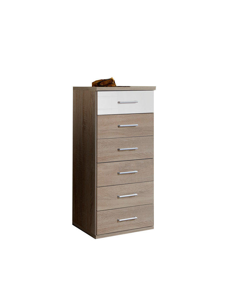 Brugier 6 Drawer 46cm W Chest