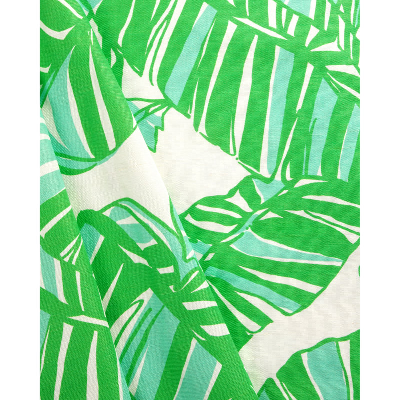Lilly Pulitzer Go Bananas, White/Green
