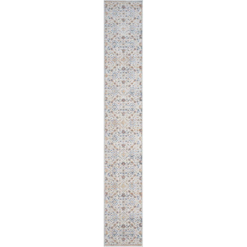 Jahliel Floral Indoor Rug, Runner 2'2" x 12'