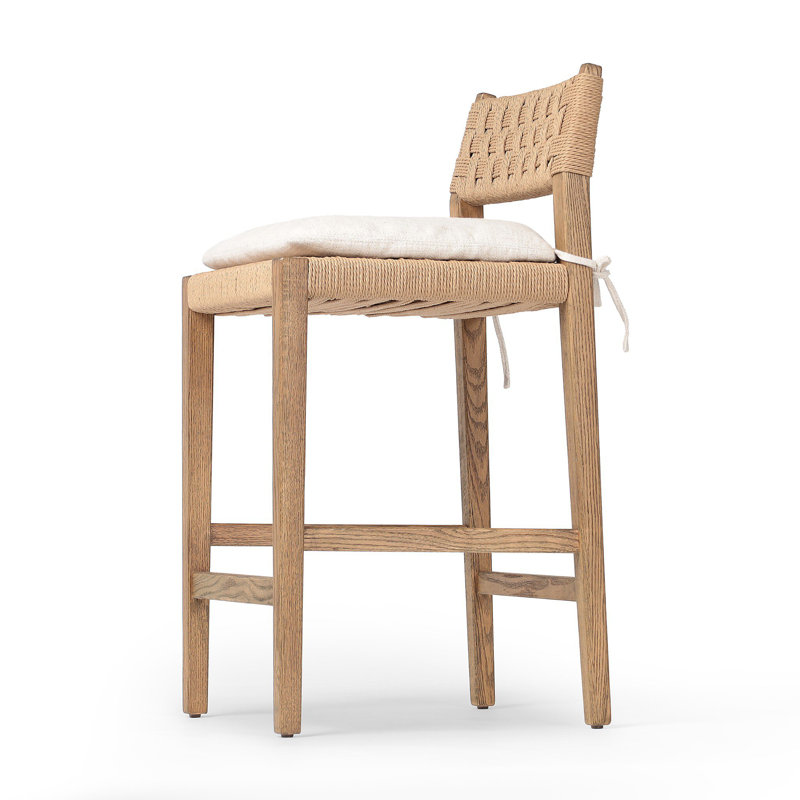 Hamlin Stool With Cushion-Dover Crescent-Counter, Counter Stool (26" Seat Height)