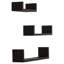 Ensemble de tablettes flottantes de 3 pièces Wickes-1240670002