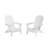 Arrlo Foldable Outdoor Adirondack Set-88382318