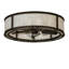 Smythe Craftsman LED Downrod Flush Mount Ceiling Fan