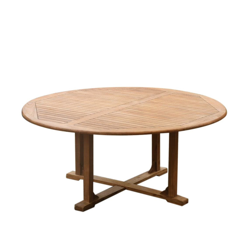 Muir Outdoor 4 - Piece Teak Dining Set, 4