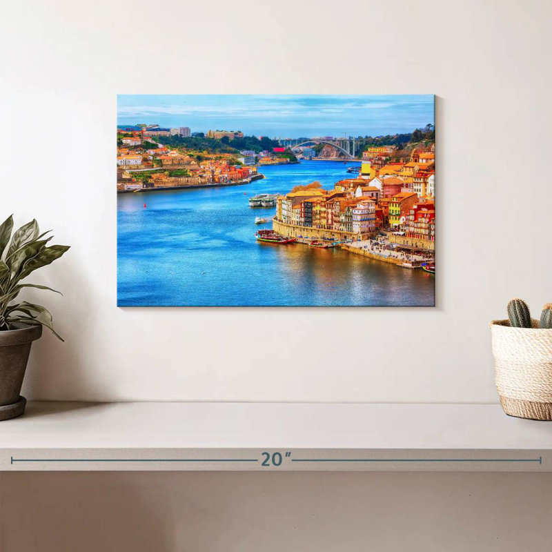 Paysage urbain Sirci Porto, H 8 po x l 12 po
