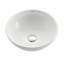 Lavabo de salle de bain vasque circulaire en céramique-5991495