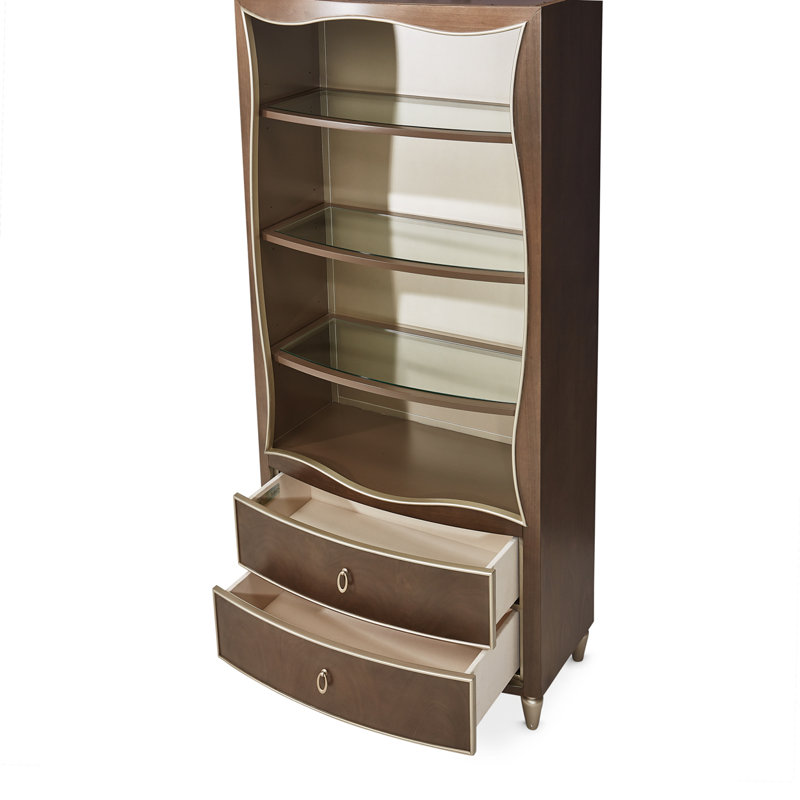 Villa Cherie Bookcase, Hazelnut