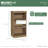 Modular Stackable 3-Shelf Storage Unit With Adjustable Shelves And Decorative Trim For Closet, Office, And Home Organization
