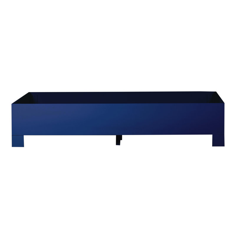 Emilia Standard Bed, King, Navy Blue