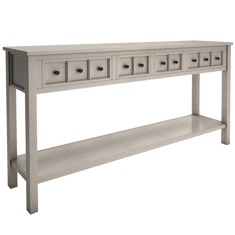 Console Rustic, Gris délavé