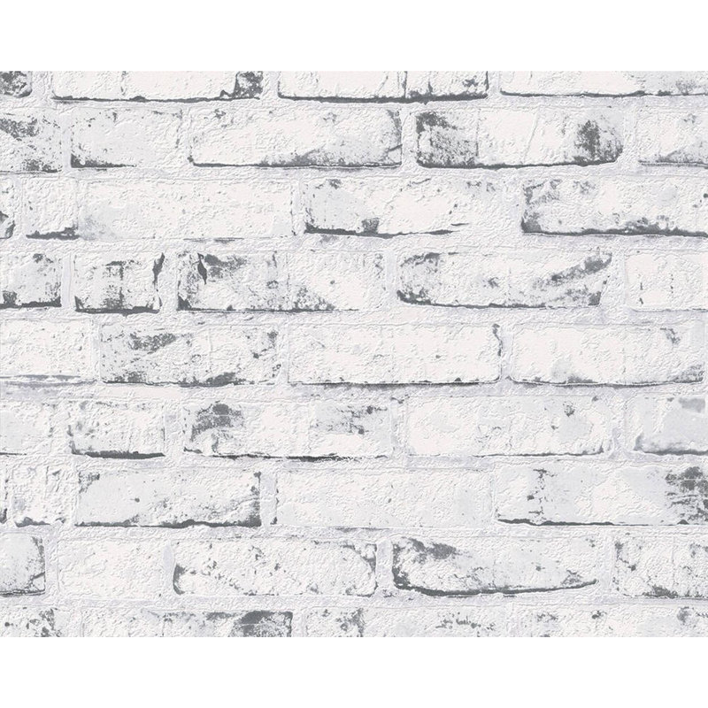 Andile Brick Double Roll, Beige/Gray