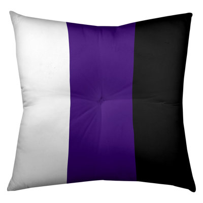 Colorado Baseball Square Pillow Cover & Insert