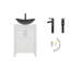 Meuble-lavabo autoportant avec lavabo-117220439