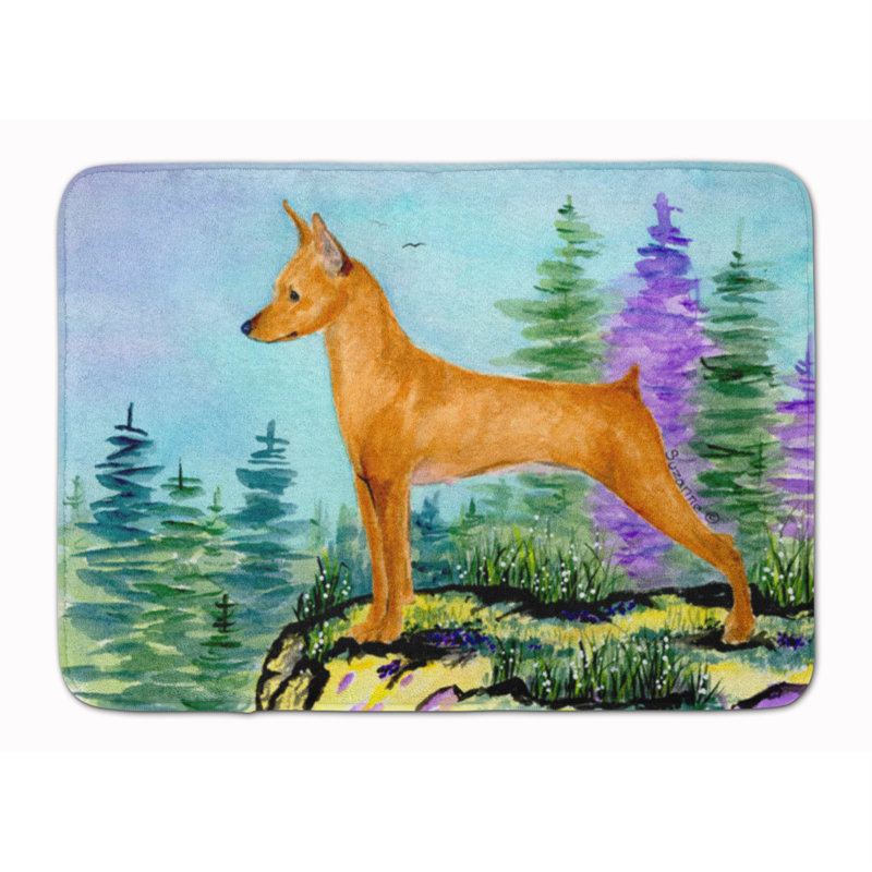 Oxford Memory Foam Non-Slip Bath Rug