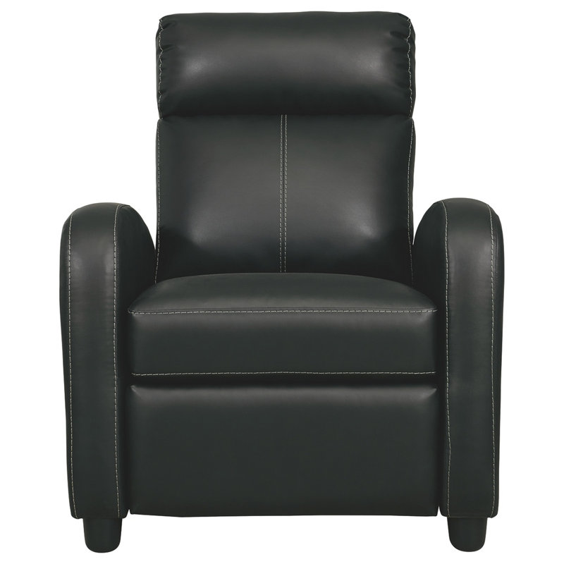 Faux Leather Recliner