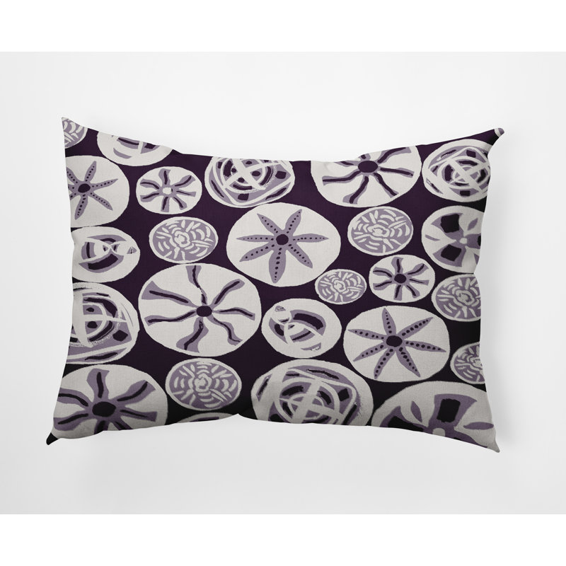 Housse de coussin carrée extérieure/insert, Violet