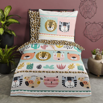Good Morning Kids Duvet Cover Friends Multicolour