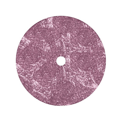 Jupe d'arbre de Noël Sequin