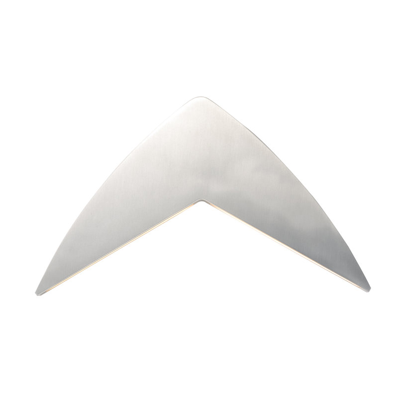 Northfield Wall Light, Satin Aluminum