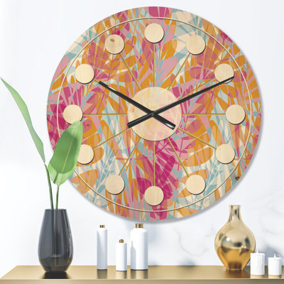 Solid Wood Wall Clock