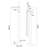 Bathroom Waterfall Tub Filler With Hand Shower - Brushed Nickel Floor Mount Faucet, Rust Effect And Corrosion , Stylish-121169351