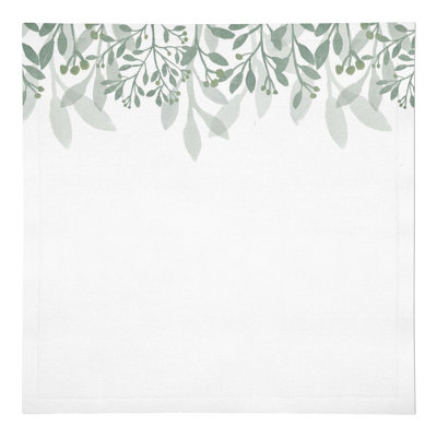 Rosina Cotton Floral Rectangle Napkin