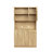 Tall Wardrobe& Kitchen Cabinet, with 6-Doors, 1-Open Shelves and 1-Drawer-1431876313