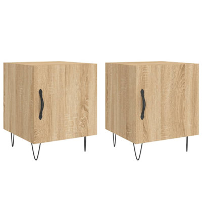 Couey 40cm W Iron Bedside Table