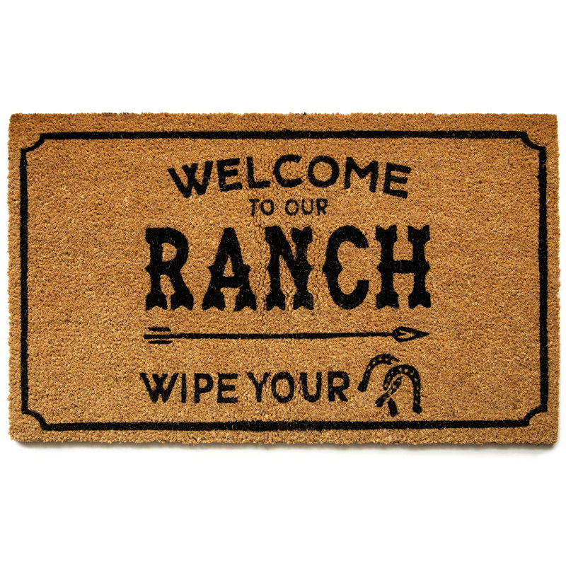 Notre tapis de coco Notre Ranch