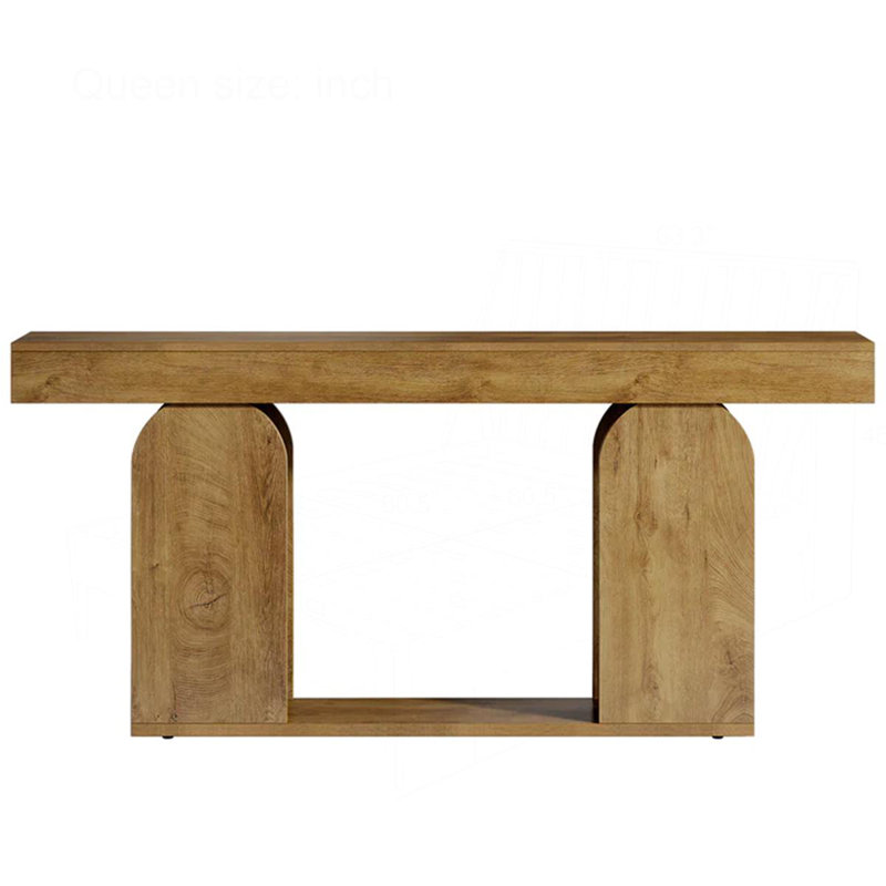 Stylish Sofa Table, Light Brown