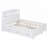 Wooden LED Platform Bed with Trundle, Storage Headboard, and Drawers, for Modern Bedrooms and Space Efficiency-1776438622-1776438608