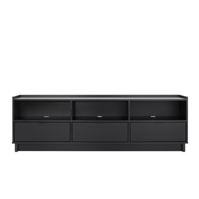 Chaunta Simply Modern 3 Drawer 70.25" W x 22" H x 16" D TV Stand by Wade Logan