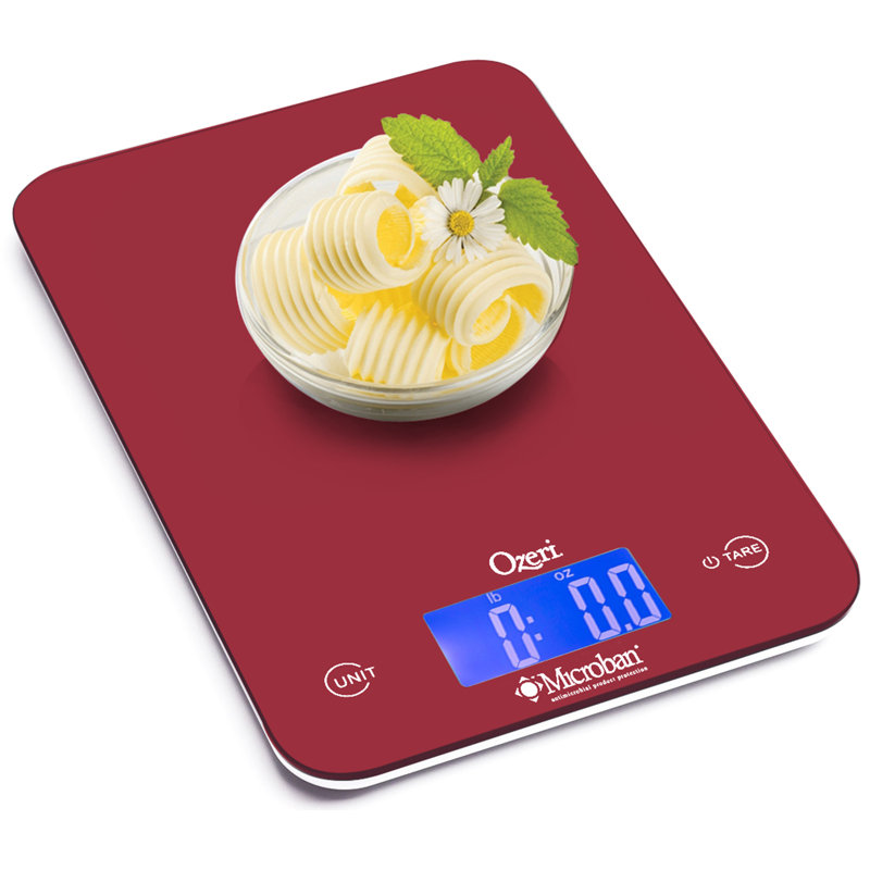 Ozeri Digital Scale, Red Engine