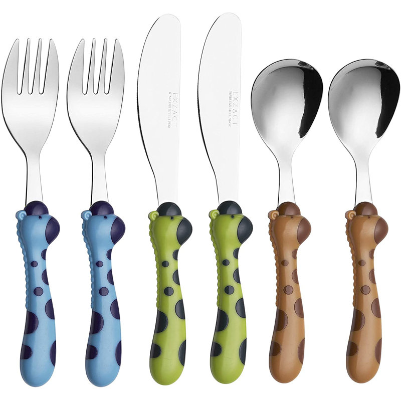 Children's Cutlery 6 Piece Cutlery Set, Service for 2